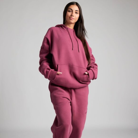 COMFRT Airplane Mode Travel Hoodie | BERRY M - Picture 7 of 7